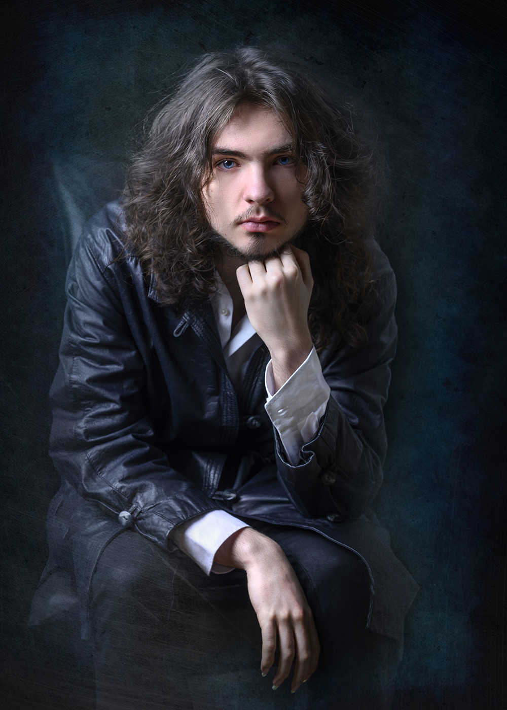 Portret studyjny — nastrój w kadrze